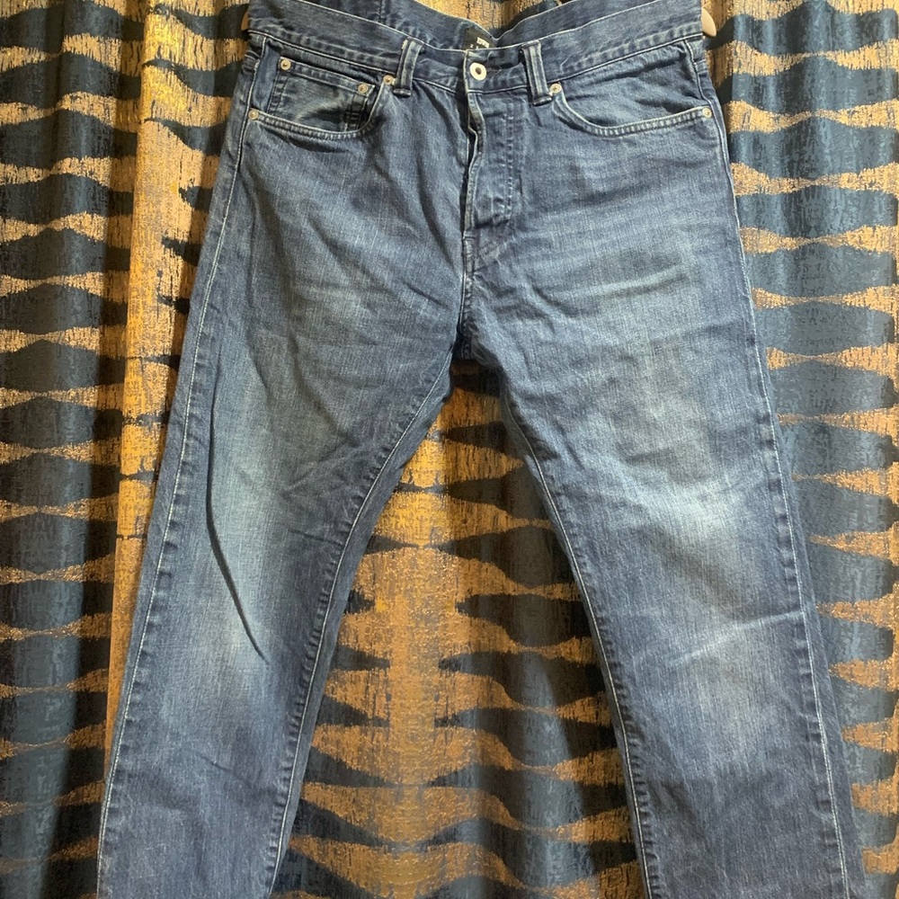 Edwin Blue Straight Jeans with Vintage Appeal